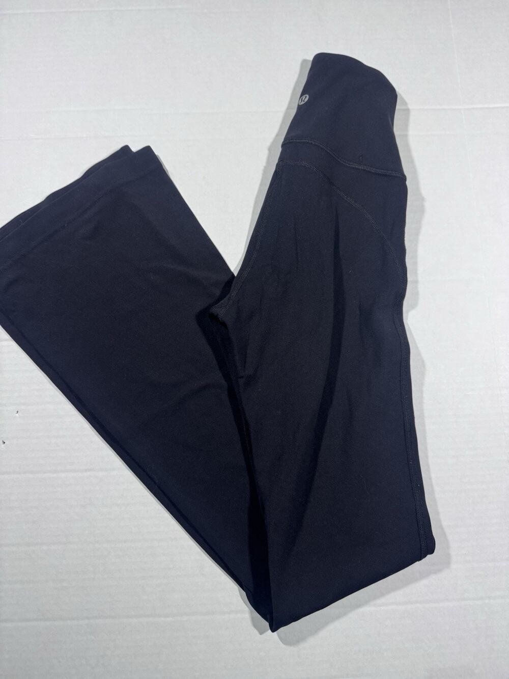 lululemon groove super high rise flared pant Women's Black Size 0